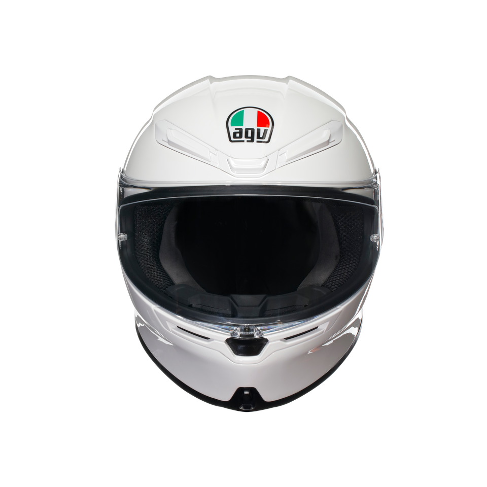 K6 S WHITE - MOTORBIKE FULL FACE HELMET E2206