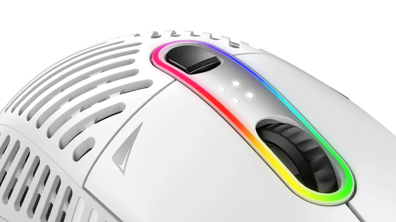 Mountain Makalu 67 – RGB-Gaming-Maus – Weiß