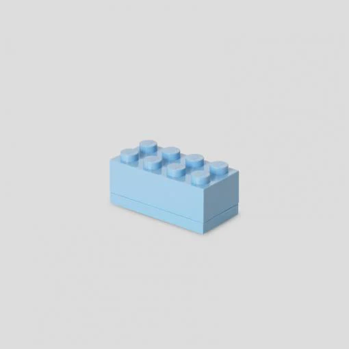 Room Copenhagen LEGO Mini Box 8 light blue - RC40121736