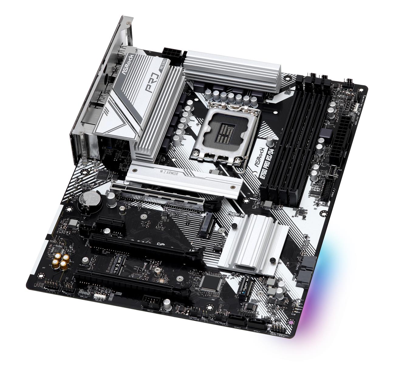 ASRock B760 PRO RS DDR4 - Bundkort