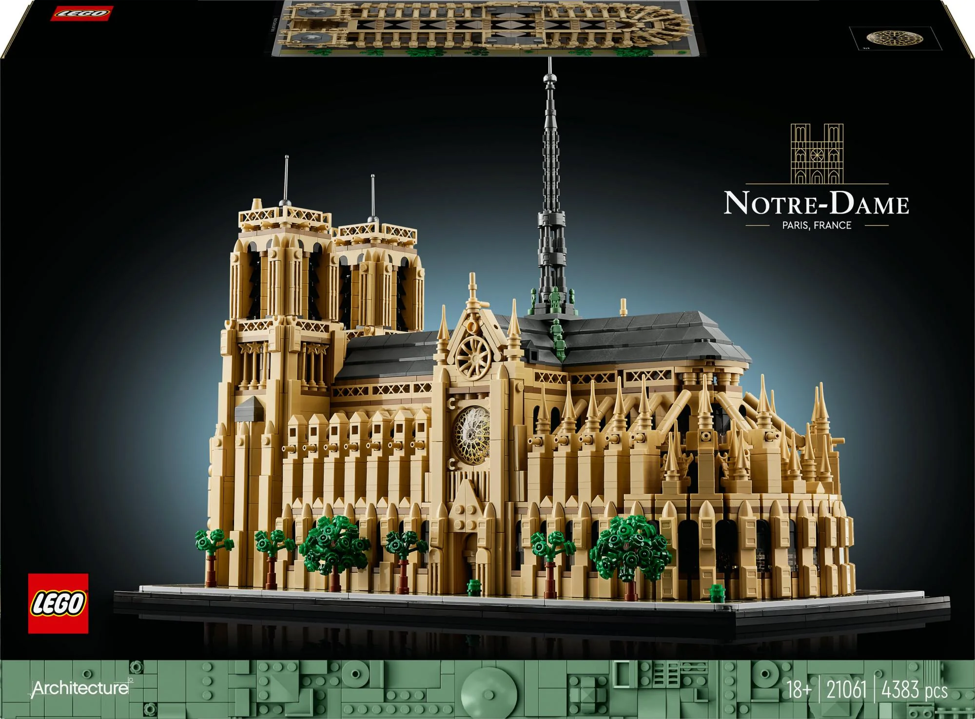 LEGO Architecture: Notre-Dame de Paris (21061)