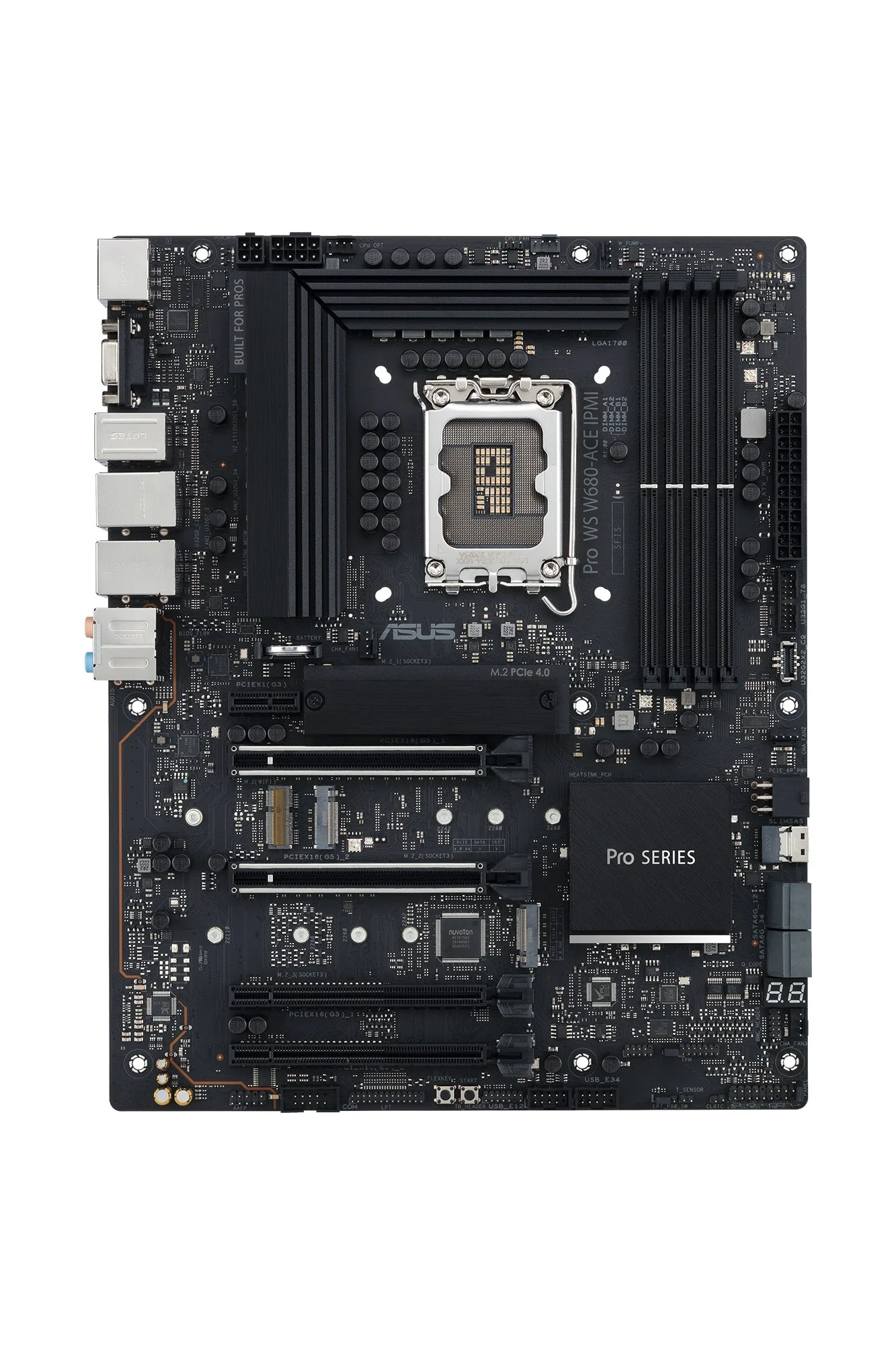 ASUS PRO WS W680-ACE IPMI (ATX. W680. LGA 1700. DDR5) - Bundkort