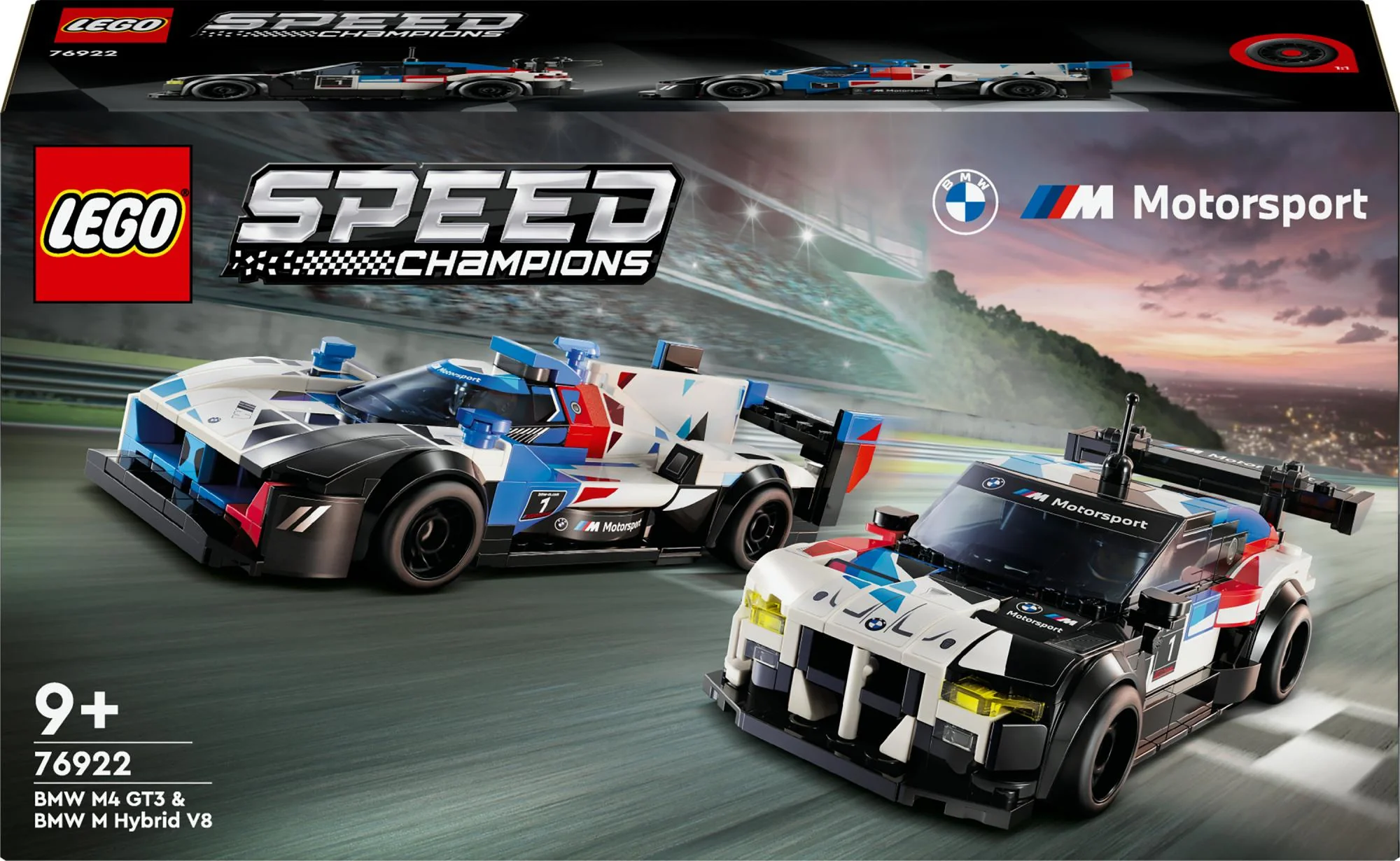 LEGO Speed Champions - BMW M4 GT3 & BMW M Hyvrid V8 (76922)