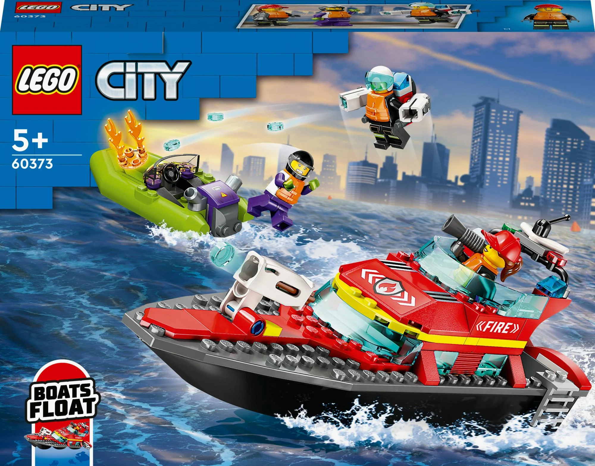 LEGO 60373 City Fire Boat