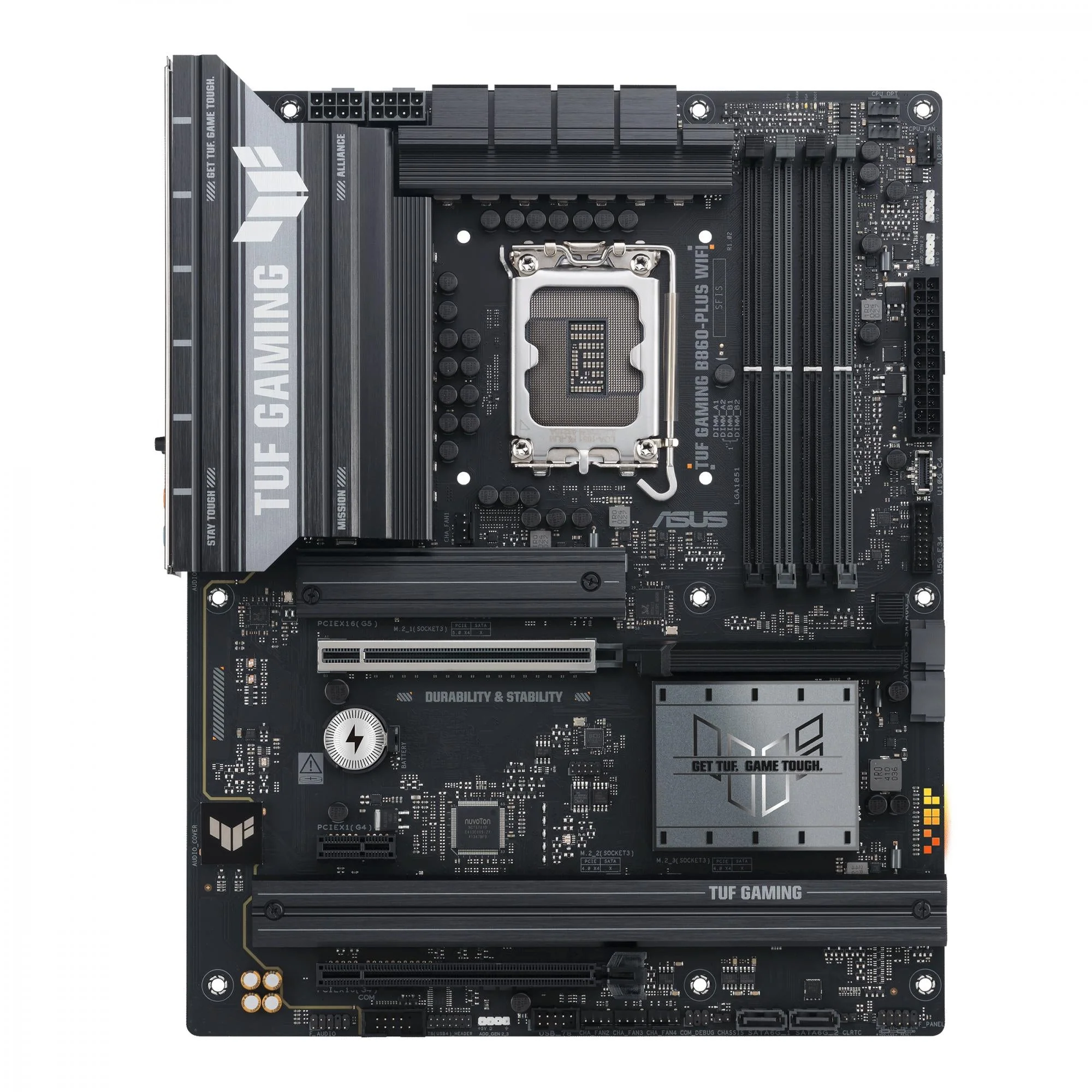 ASUS TUF GAMING B860-PLUS WIFI (ATX. B860. LGA 1851. DDR5)