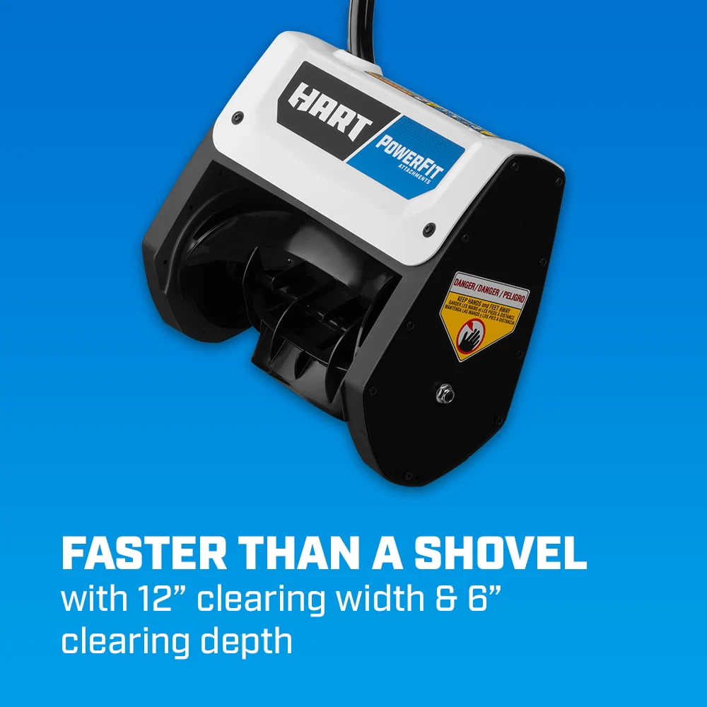 HART Powerfit Snow Thrower Attachment (For Attachment Capable Trim)