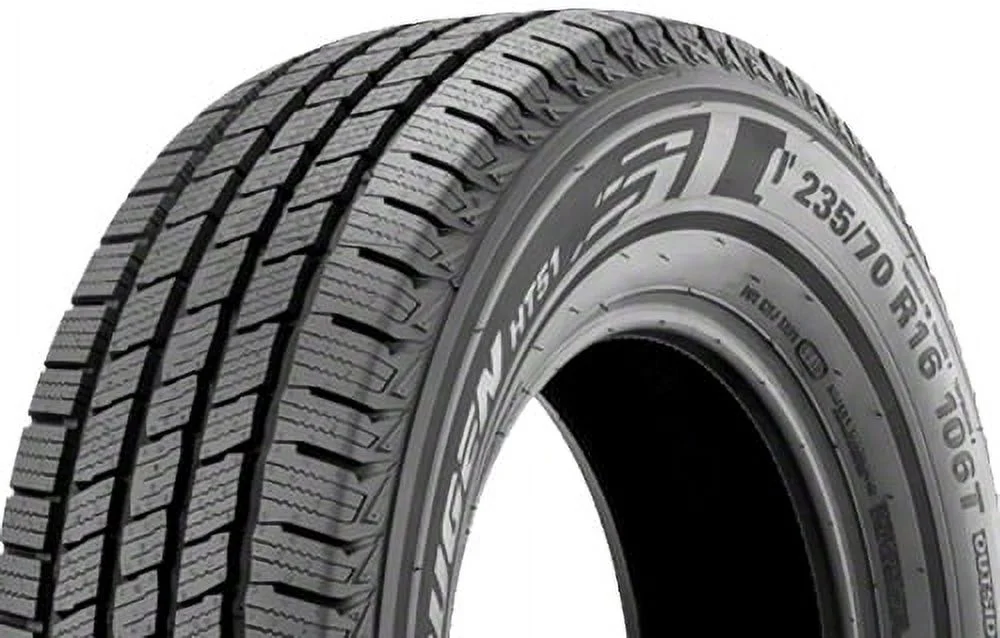 Set of 4 Kumho Crugen HT51 215/70R15 98T All Season Tires 70000 Mileage, 3PMSF Rated 2234903 / 215/70/15 / 2157015 Fits: 2005 Dodge Grand Caravan SE Plus, 2005-15 Toyota Tacoma Base